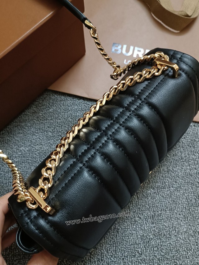 Burberry專門店新款絎縫時裝秀款Lola蘿納包 巴寶莉鏈條單肩斜挎女包 yxb1134